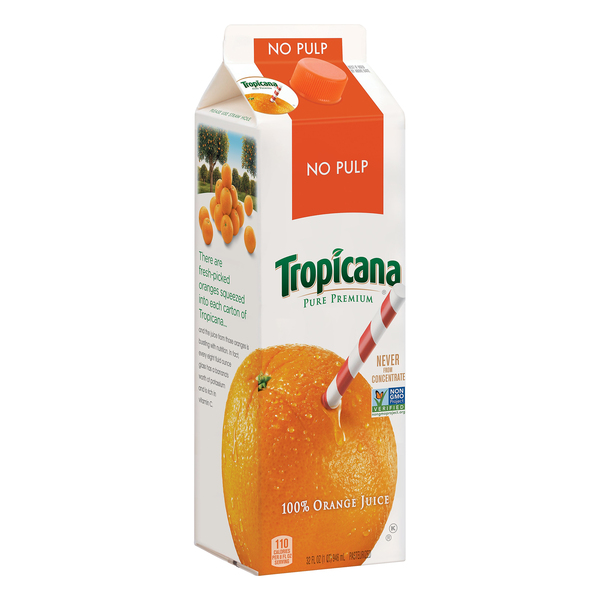 Tropicana orange juice box hotsell