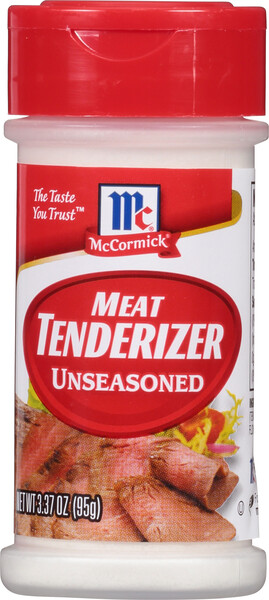 McCormick Meat Tenderizer Unseasoned - 3.37 oz btl