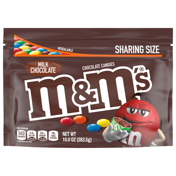 M&M's Milk Chocolate Candy Assortment Fun Size Halloween - 50 ct