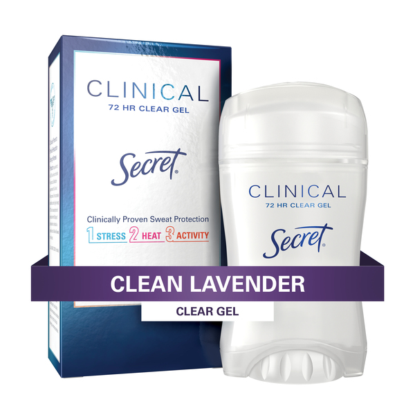 Secret Clinical Notes of Clean Lavender Antiperspirant