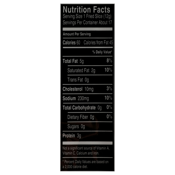 Nutritional Panel