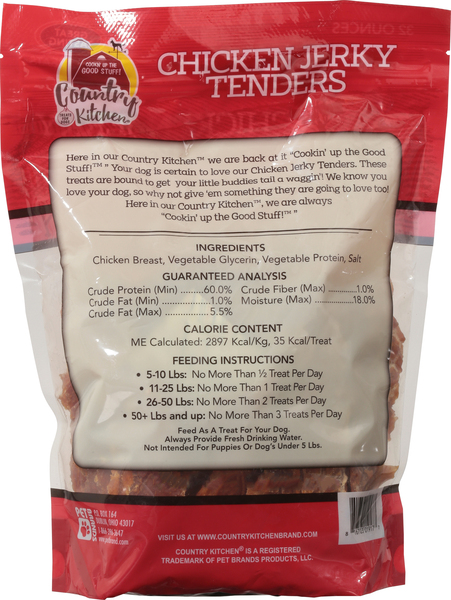Country kitchen chicken jerky tenders 2025