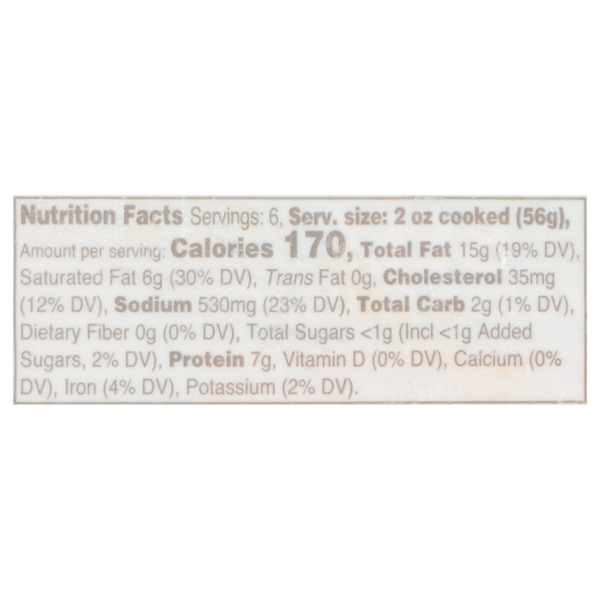 Nutritional Panel