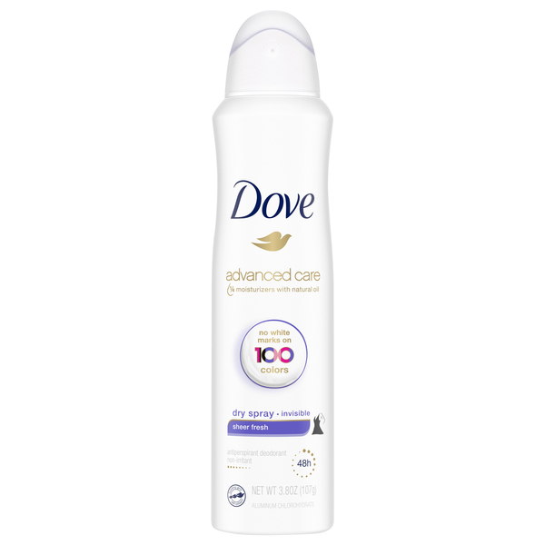 Dove women's deodorant spray deals