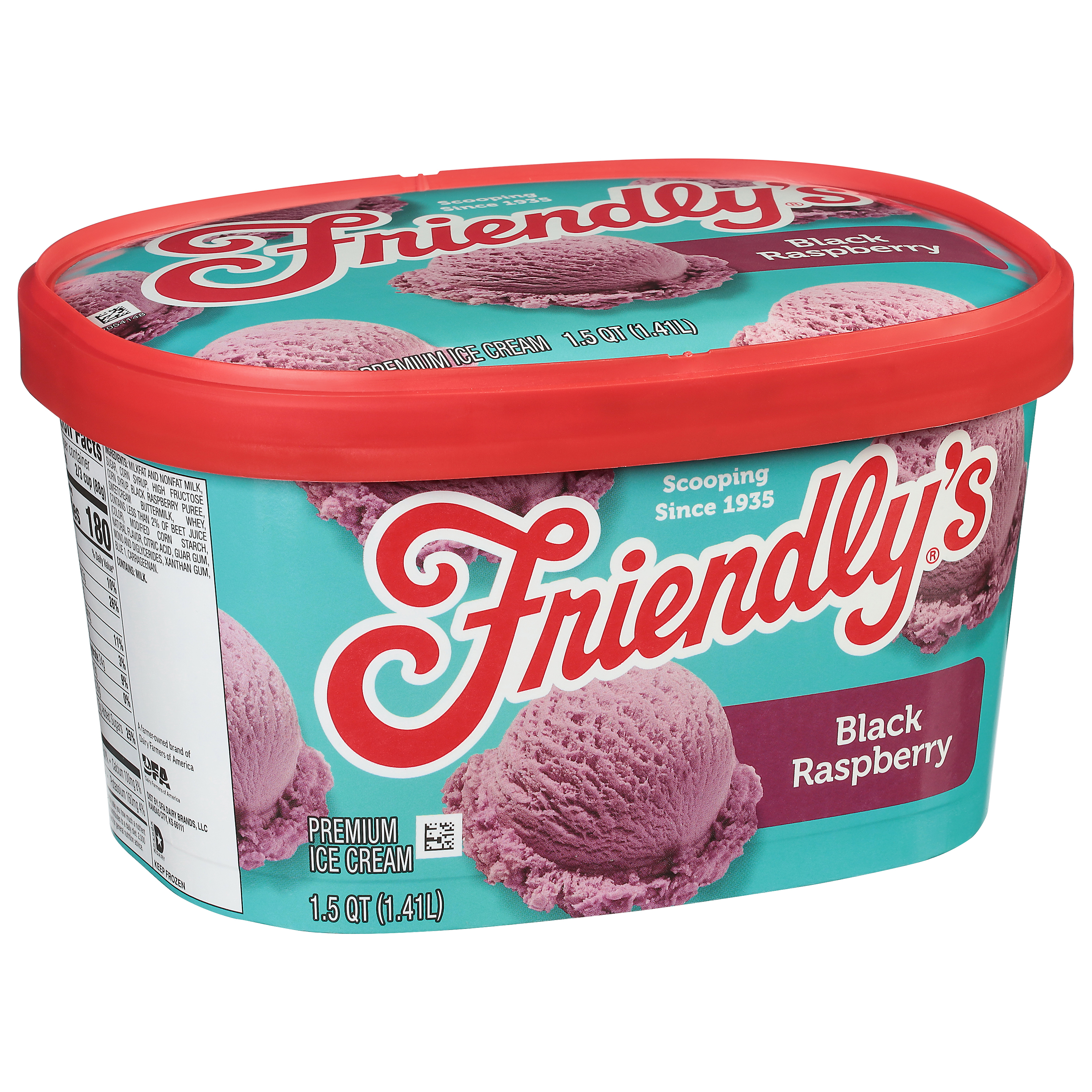 Friendlys Premium Ice Cream Black Raspberry - 1.5 quart | Stop & Shop