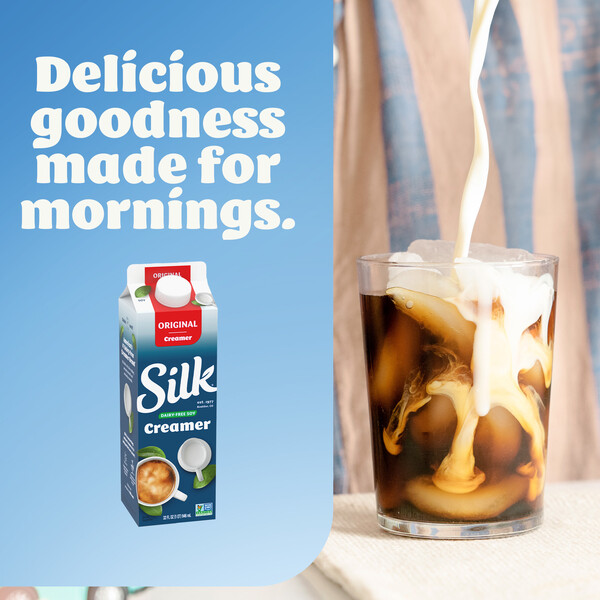 格安販売の Coffee Soymilk Original Free Dairy Silk Creamer quart 1 - その他