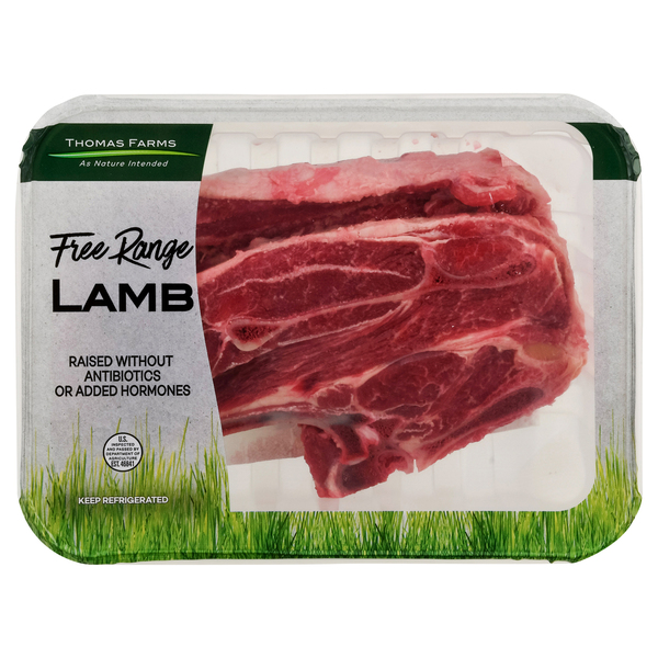 Australian Shoulder Lamb Chops Bone-In Fresh - apx 3/4 lb