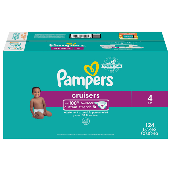 Pampers cruisers deals size 4