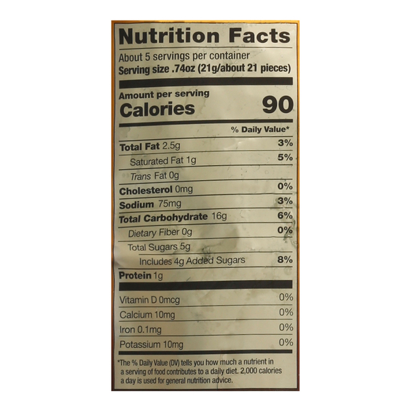 Nutritional Panel