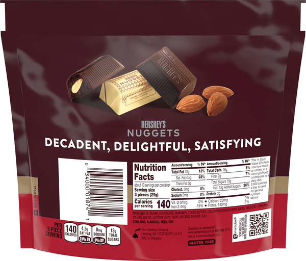 Hershey nuggets with almonds sale