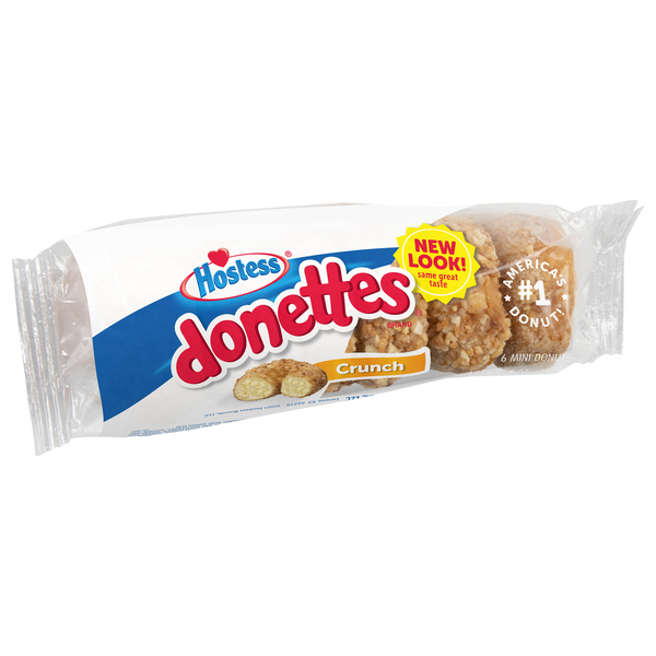 HOSTESS Glazed DONETTES Bag, Mini Donuts, 10.5 oz