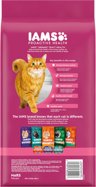 Iams urinary tract cat food hot sale
