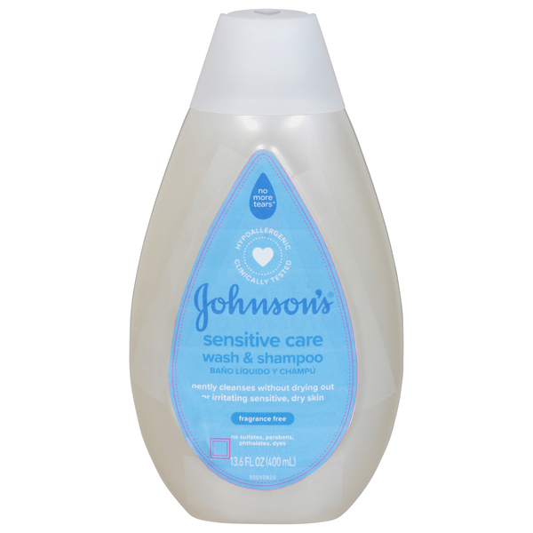 Shampoo johnson cotton touch clearance
