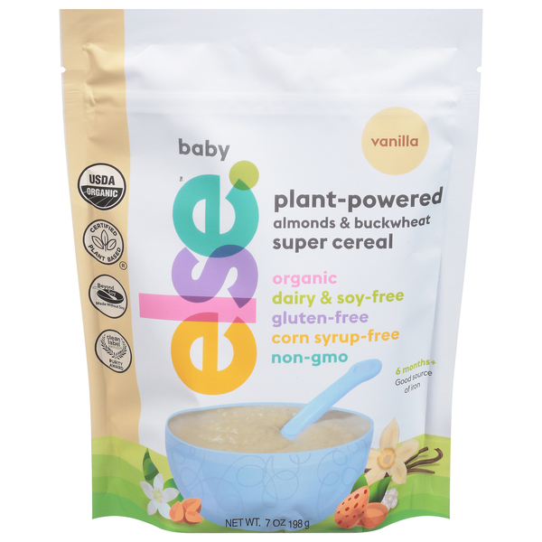 Else Baby Plant Powered Almonds Buckwheat Super Cereal Vanilla