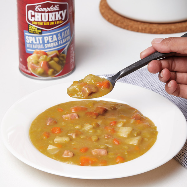Campbell s Chunky Split Pea Ham Soup 19 oz can Giant