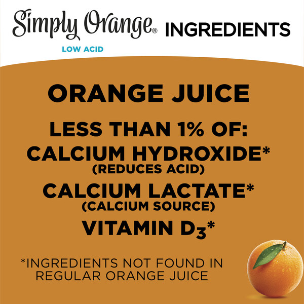 Orange juice deals facts