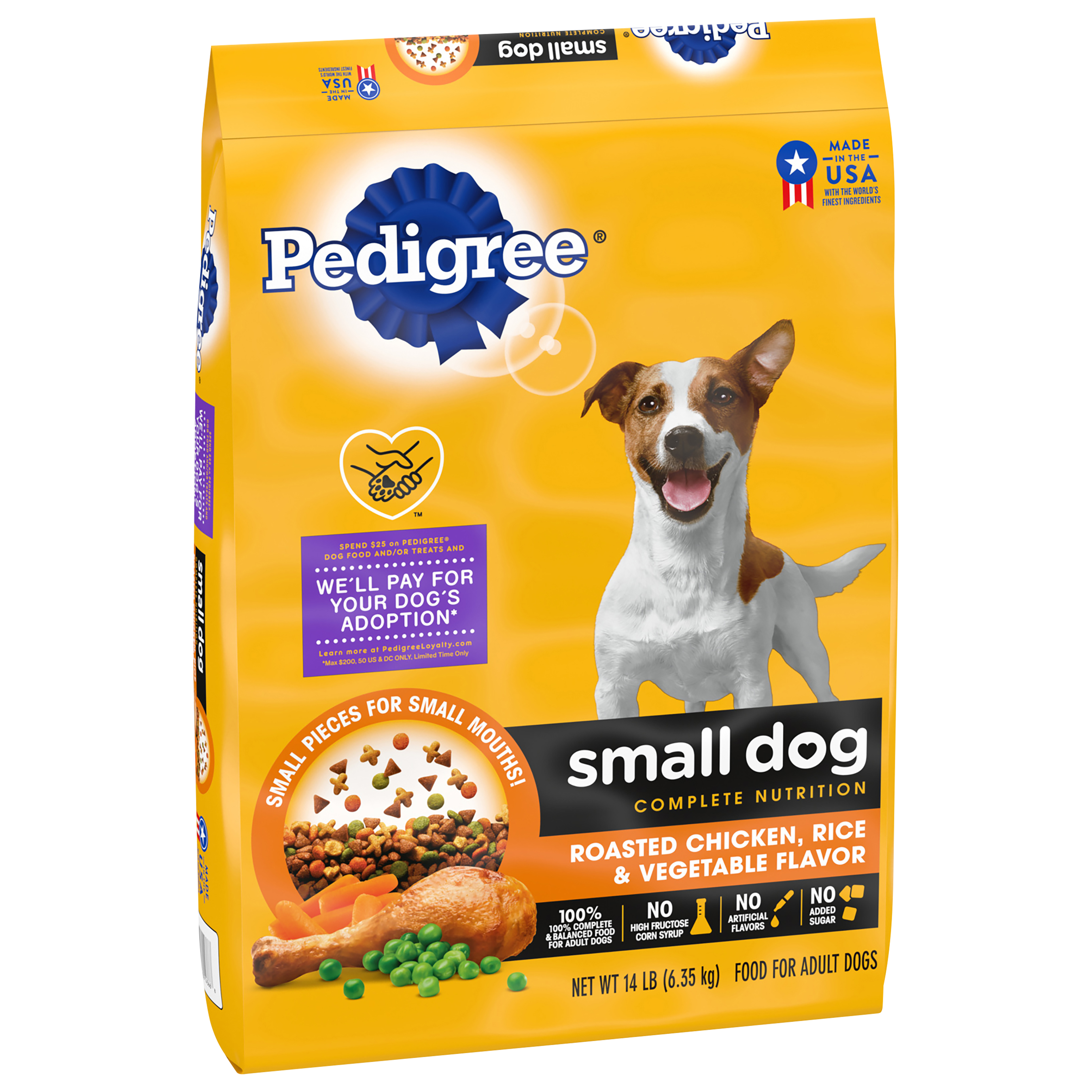 Pedigree puppy best sale food 50 lb