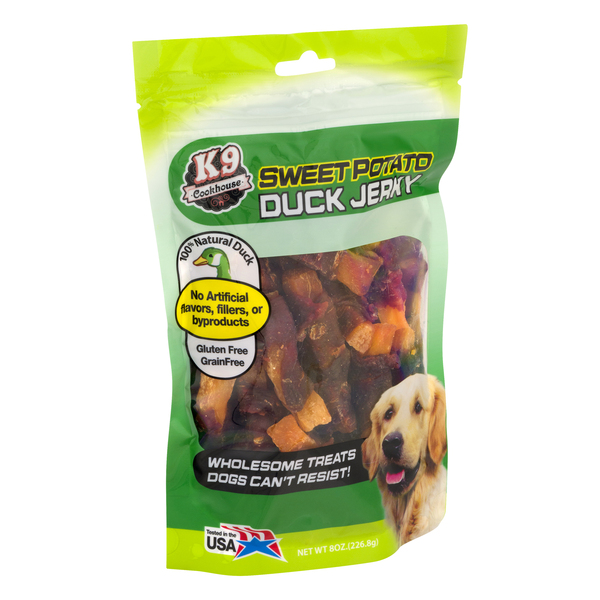 Duck and sweet potato dog treats sales