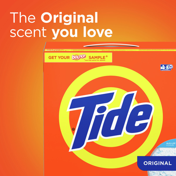 Tide Original Scent Powder Laundry Detergent 120 oz box Stop Shop