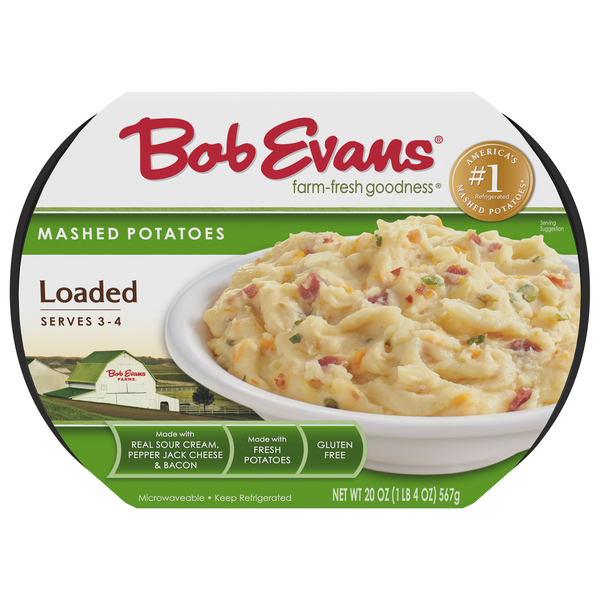 Bob Evans Gluten-Free Original Mashed Potatoes Family Size, 32 oz Tray  (Refrigerated)