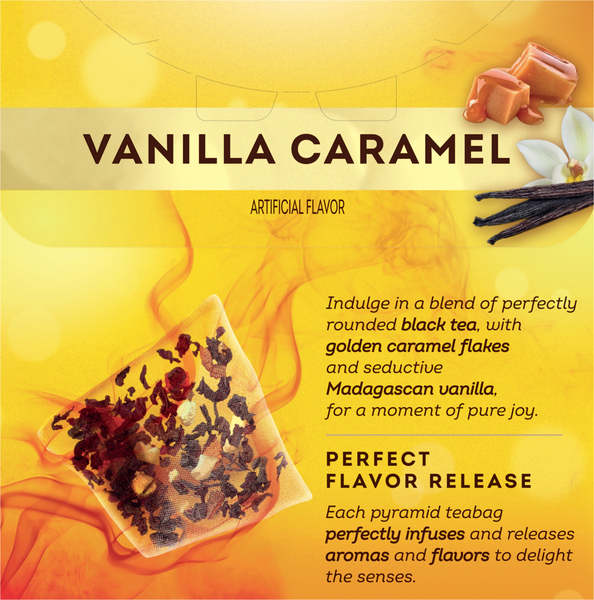Lipton Vanilla Caramel Black Tea Bags 20 ct box Food Lion