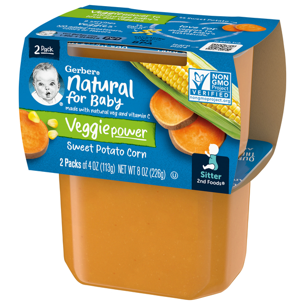 Gerber sweet potato corn 2025