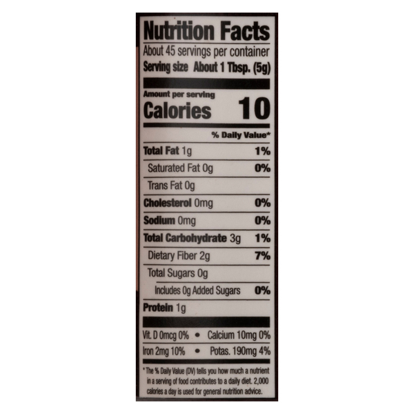 Nutritional Panel