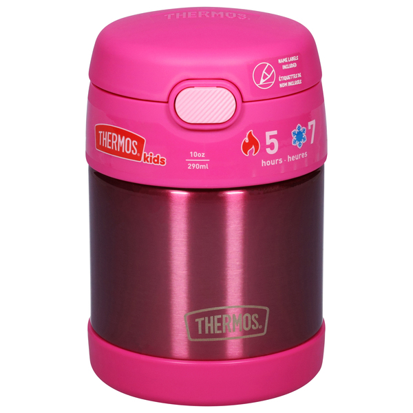 Thermos Kids Funtainer Food Jar Pink 10 oz - 1 ea