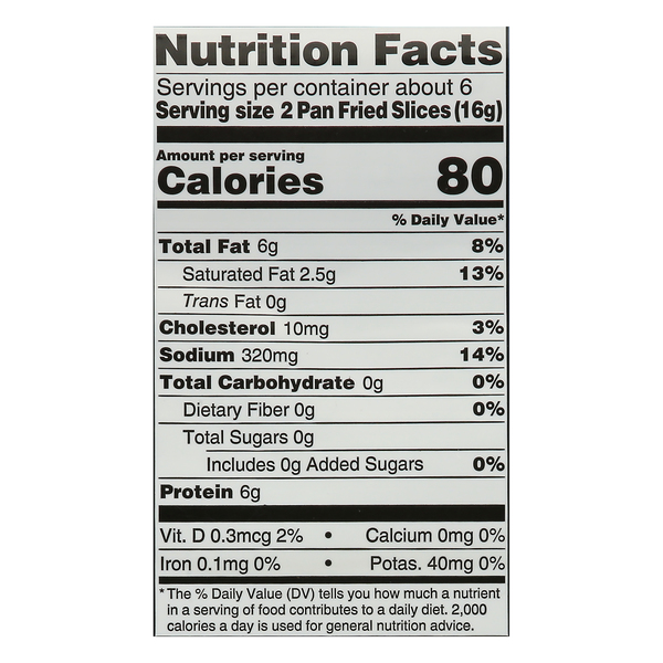 Nutritional Panel