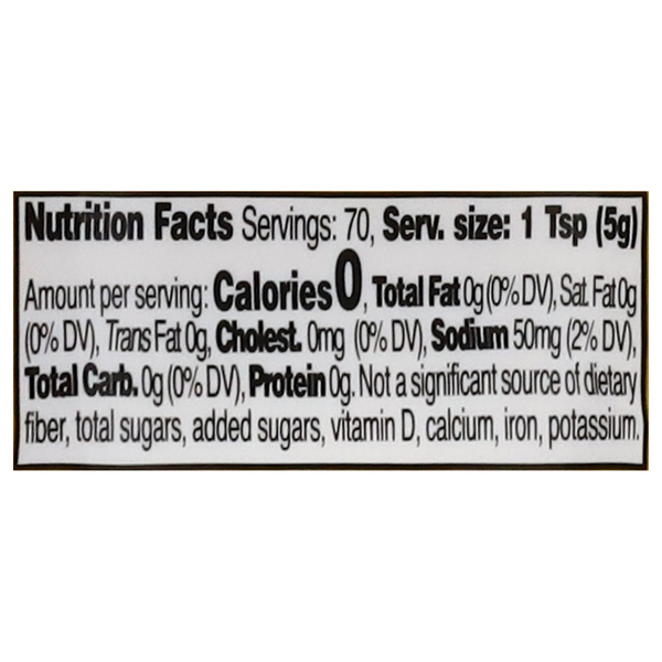 Nutritional Panel
