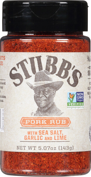 Stubbs Stubb's Herbal Mustard Spice Rub Great on Pork Chicken and