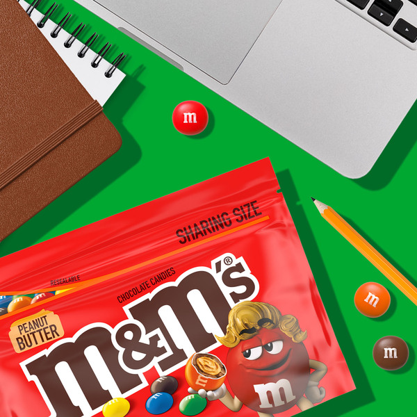 M&M's Peanut Butter Chocolate Candy Party Size Bag - Shop Candy at