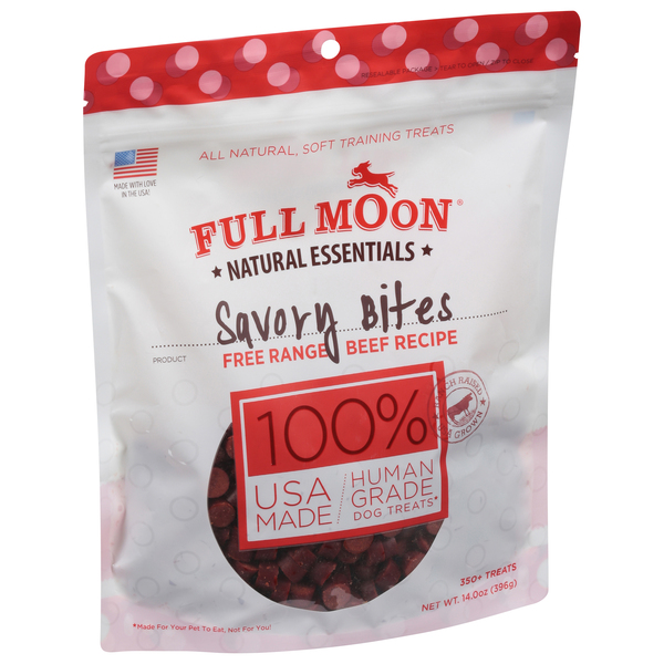 Full moon hotsell organic dog treats