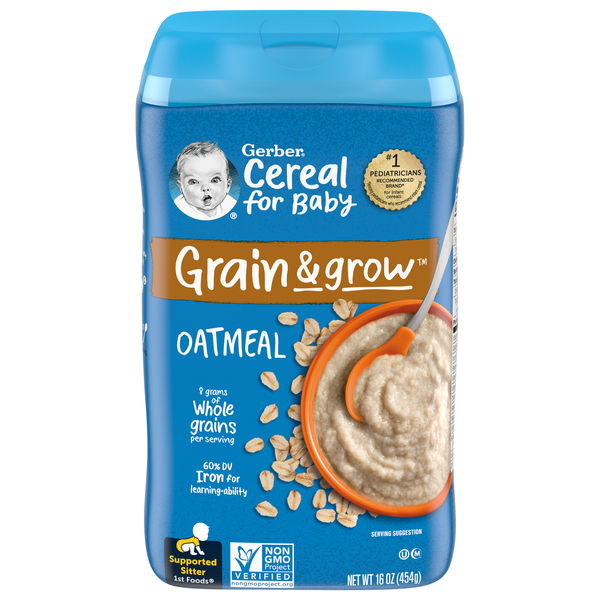 When can u put cereal in baby formula top