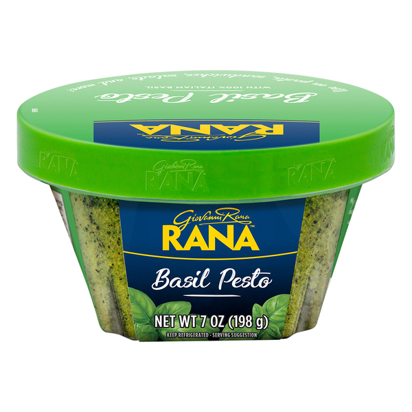 Giovanni Rana Pasta Sauce Basil Pesto Fresh - 7 oz tub | Stop & Shop | 