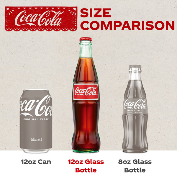 Coca Cola - Coke de Mexico - 12 oz (24 Glass bottles)