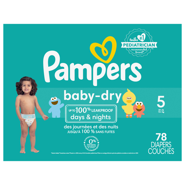 Pampers baby store dry super pack