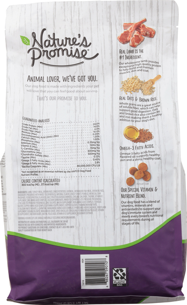 Nature s Promise Complete Essentials Lamb Brown Rice Recipe Dog Food 5 lb bag Giant