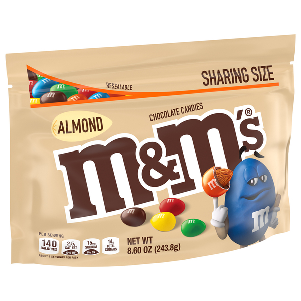 M&M's Almond Chocolate Bar Review 