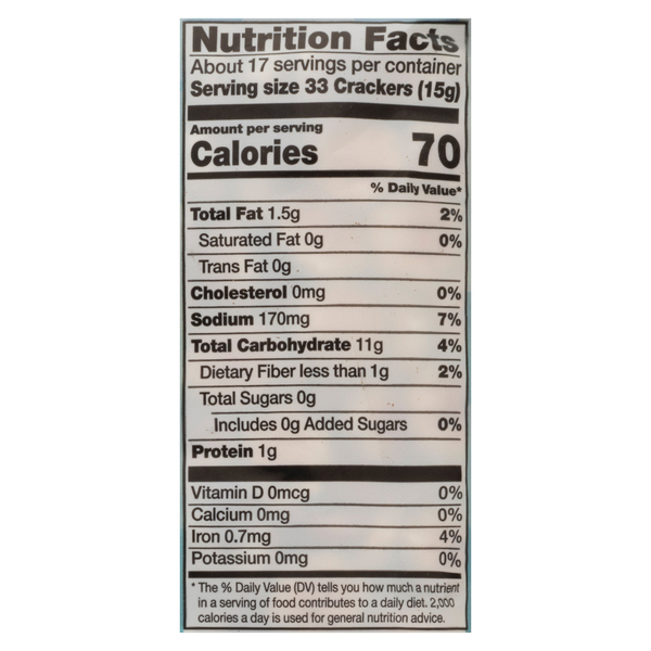 Nutritional Panel