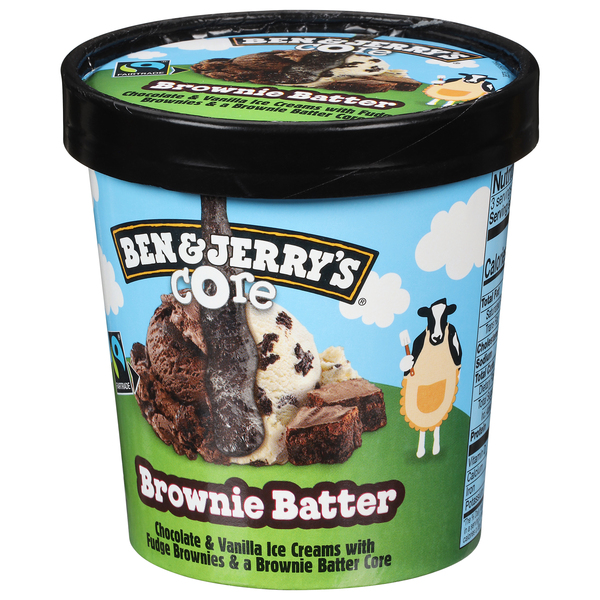 Ben & jerry's brownie shop