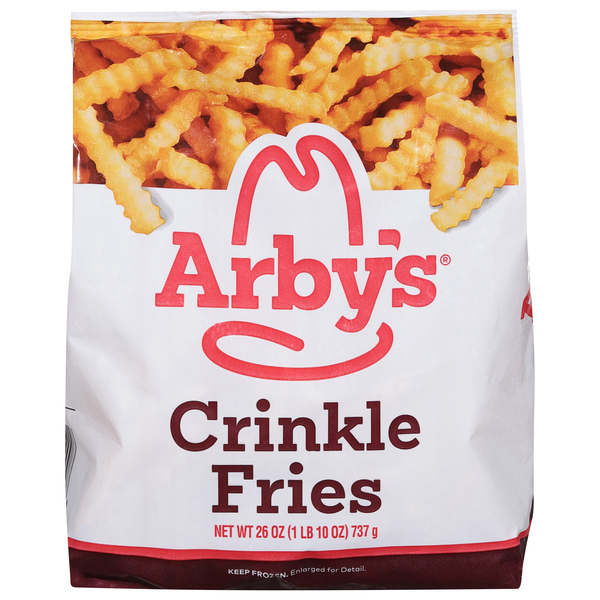 Arby s Crinkle Fries Frozen 26 oz bag GIANT