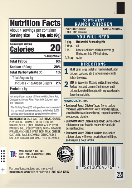 Back of Pack