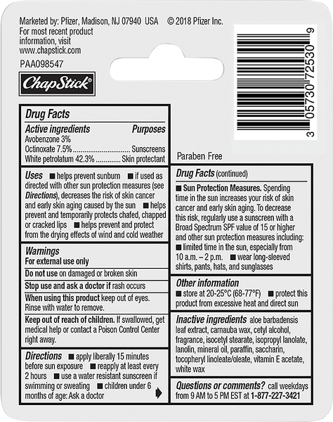 Back of Pack