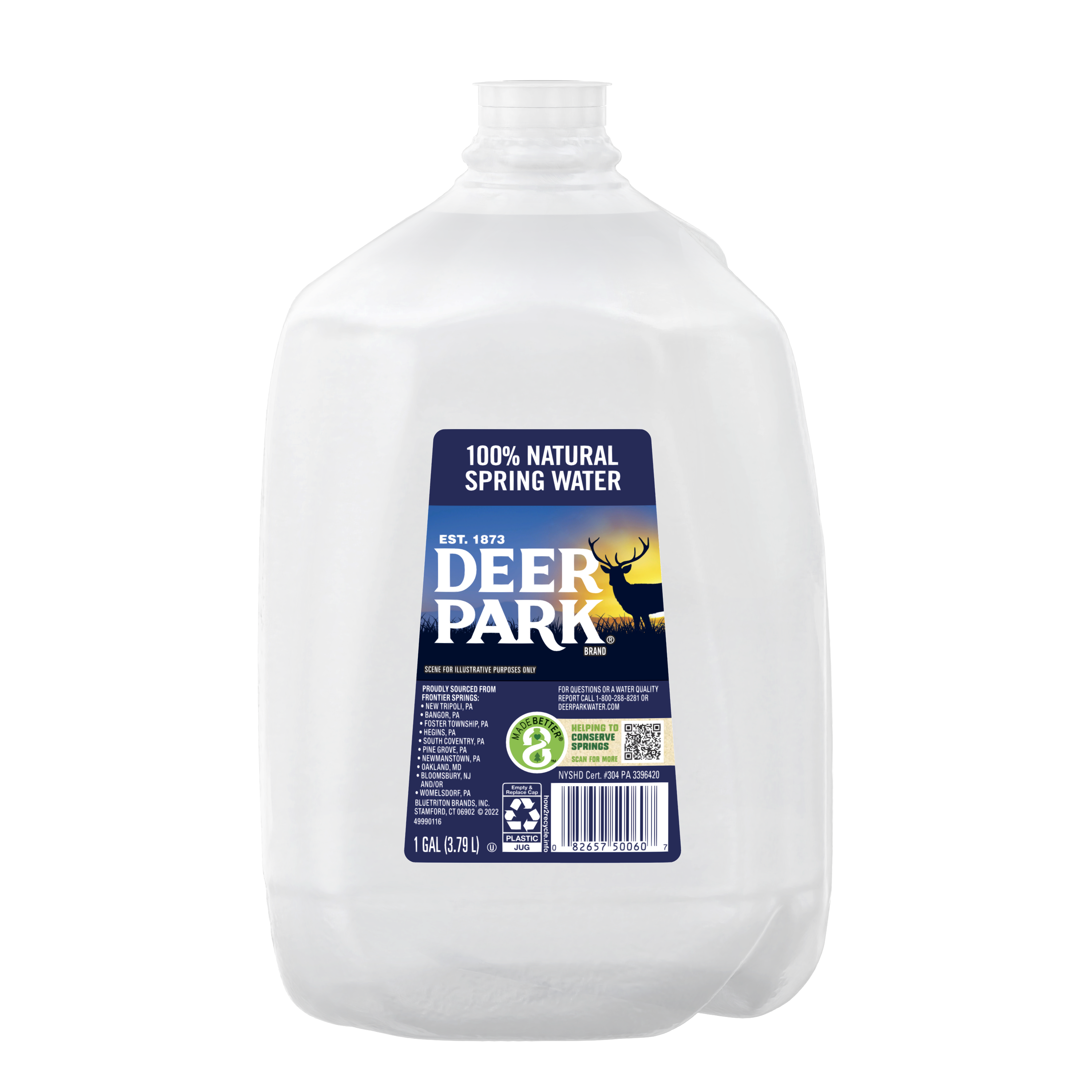 Deer Park® Spring Water, 1 Liter 18-Pack