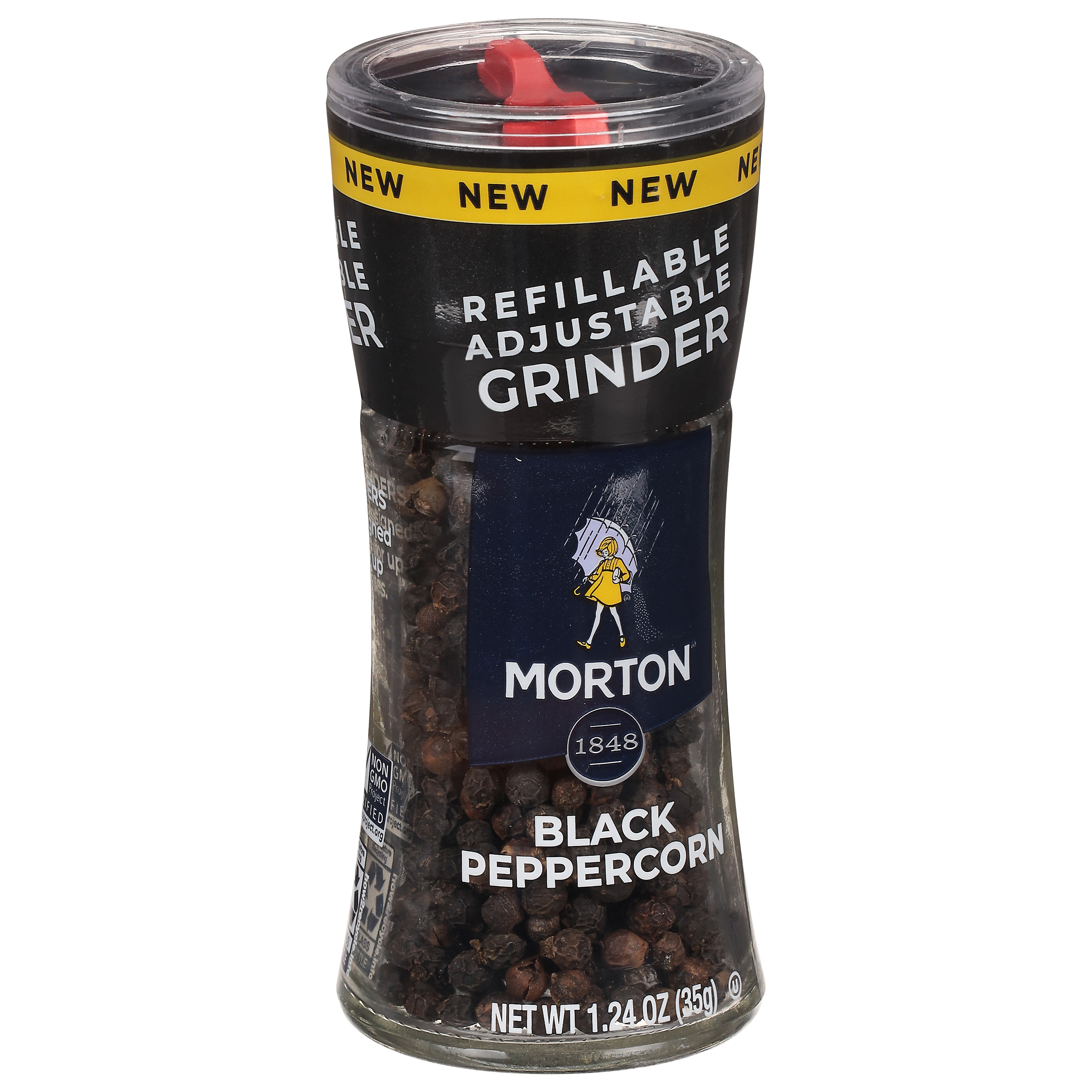  McCormick Grinder Black Peppercorn 1.24OZ (Pack of 12