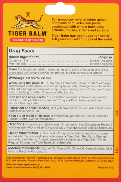 Back of Pack