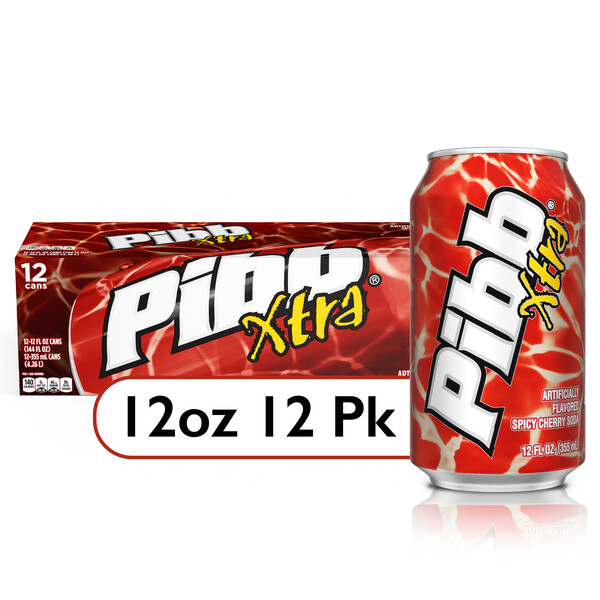 正規代理店 12 - Soda Cherry Spicy Xtra Pibb pk Lion Food | can oz 12 - リラクゼーショングッズ