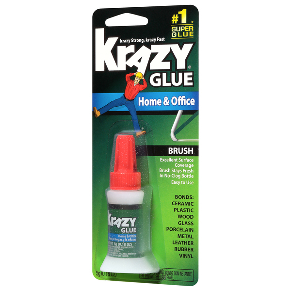 Krazy Glue Maximum Bond No Run Gel Precision Tip - 2 ct - 0.14 oz pkg