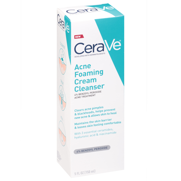 Cerave 4 deals benzoyl peroxide